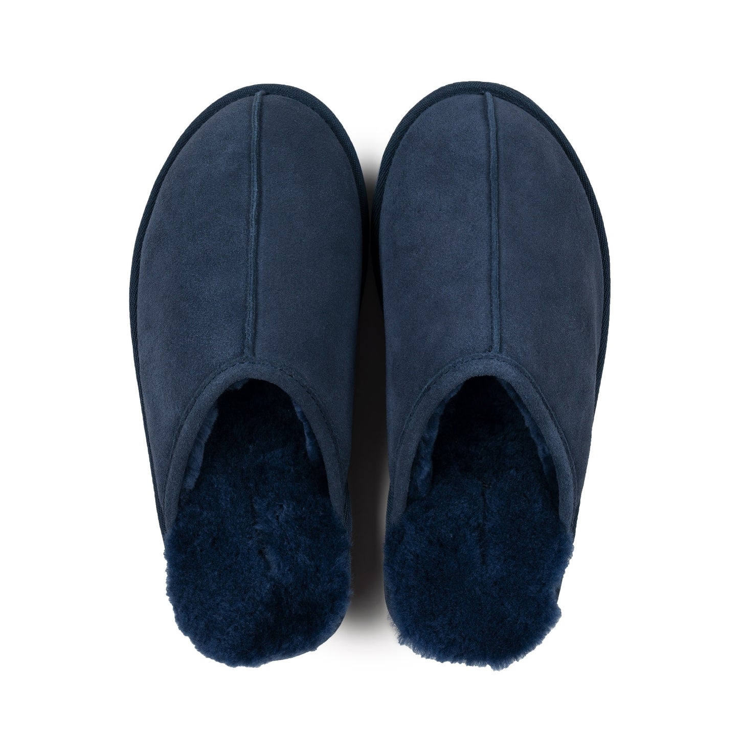 MAX NAVY SHEEPSKIN MULE
