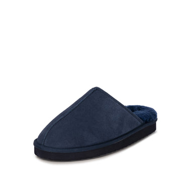 MAX NAVY SHEEPSKIN MULE