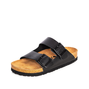 HIBISCUS BLACK CORK SANDAL
